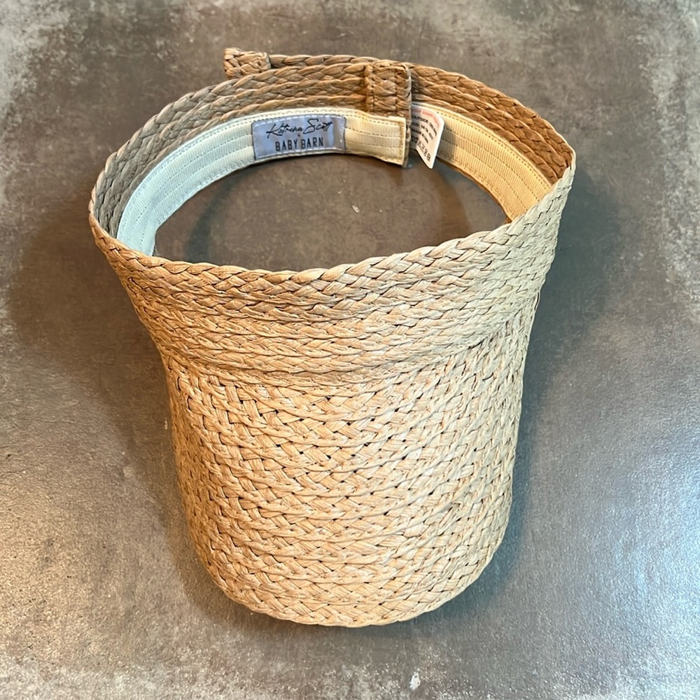 Straw visor